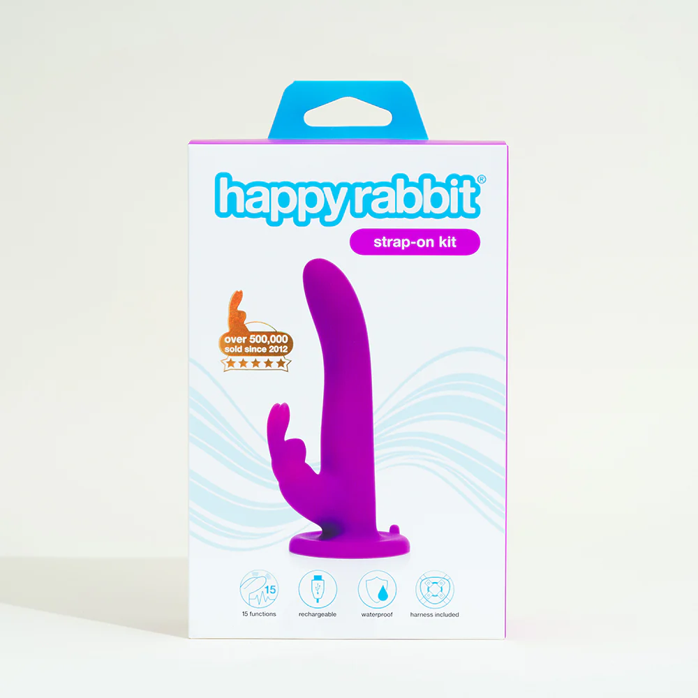 Rabbit ceinture vibrant strap-on Happy Rabbit - Image 6