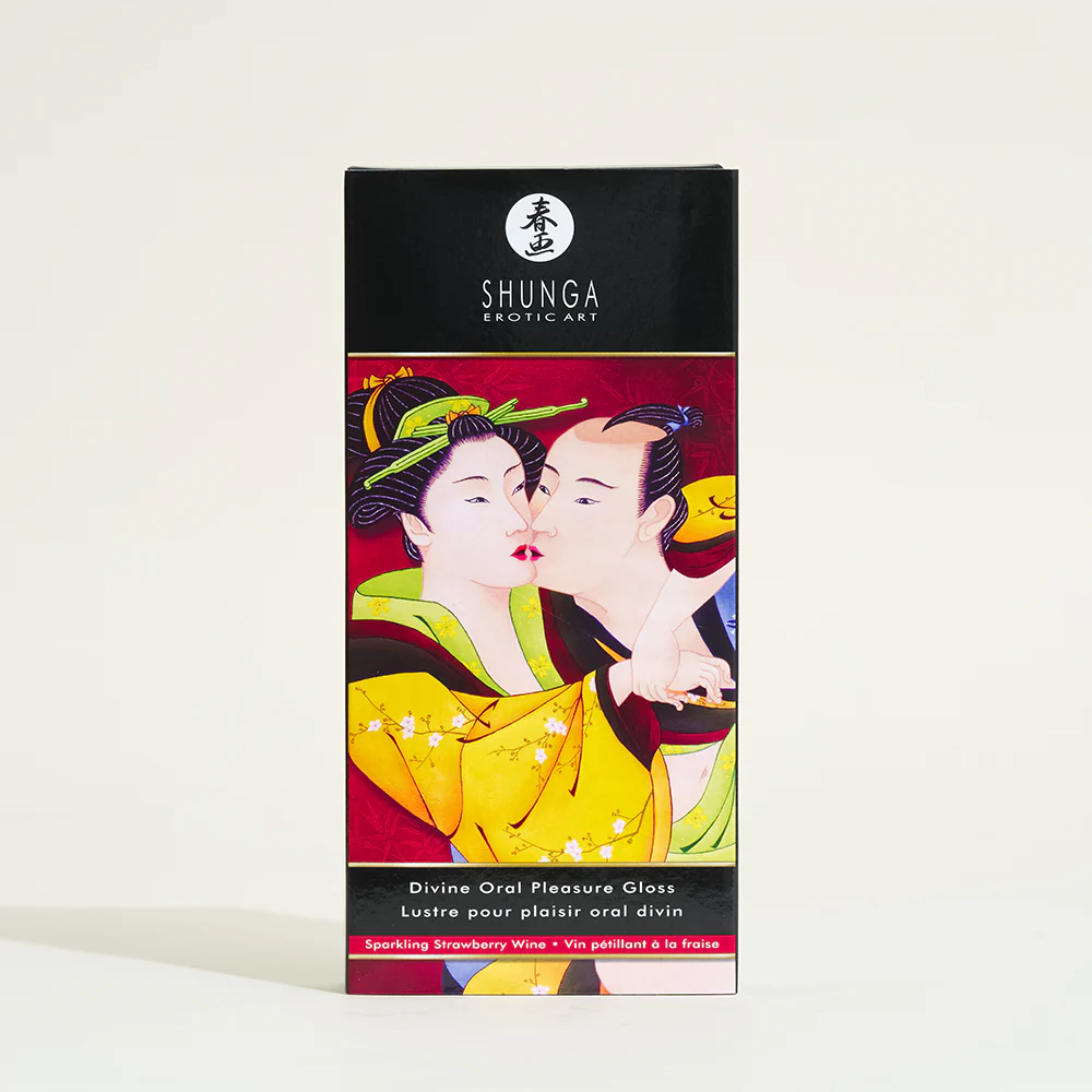 Shunga Gloss Oral Divin Vin pétillant fraise - Image 3