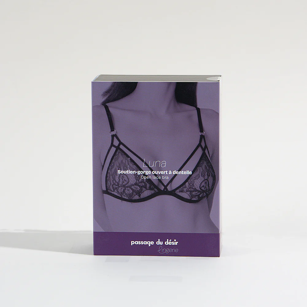 Soutien-gorge ouvert à dentelle Luna - Image 5