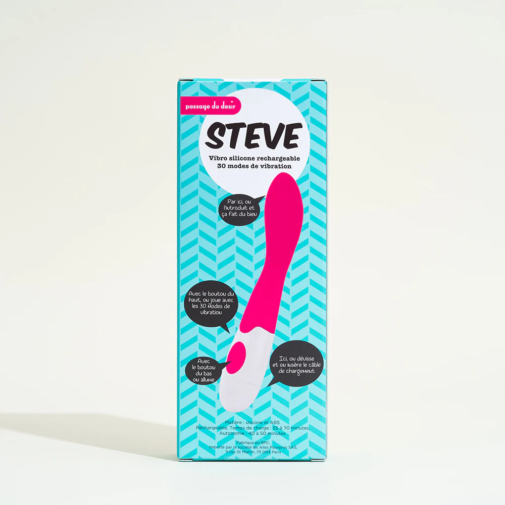 Vibromasseur en silicone Steve - Image 13