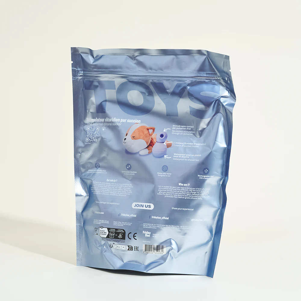 Stimulateur clitoridien & trousse-doudou Friday Bae - Image 8