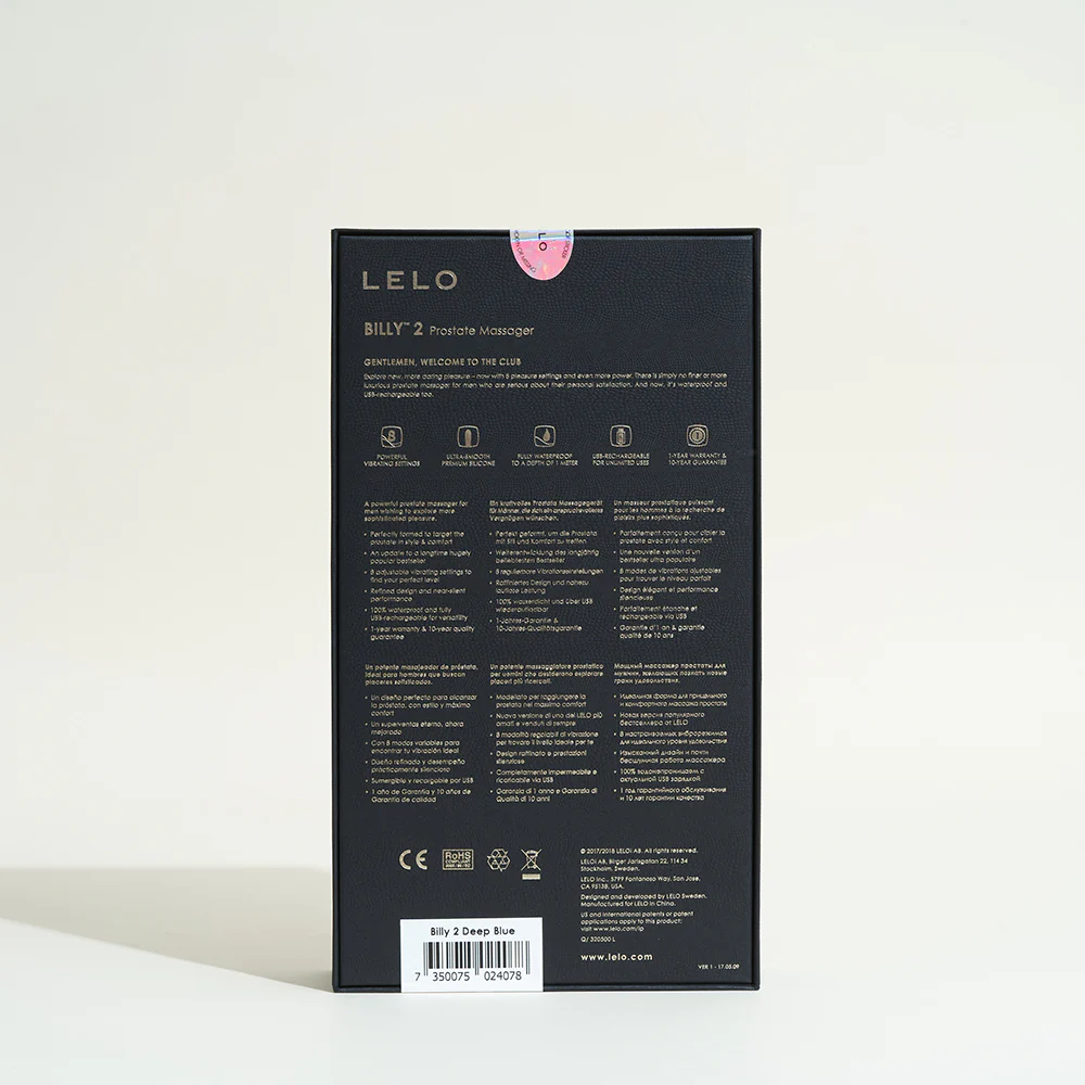 Stimulateur prostatique Billy 2 de Lelo - Image 9
