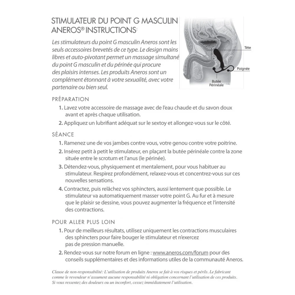 Stimulateur prostatique Eupho Syn Aneros - Image 3