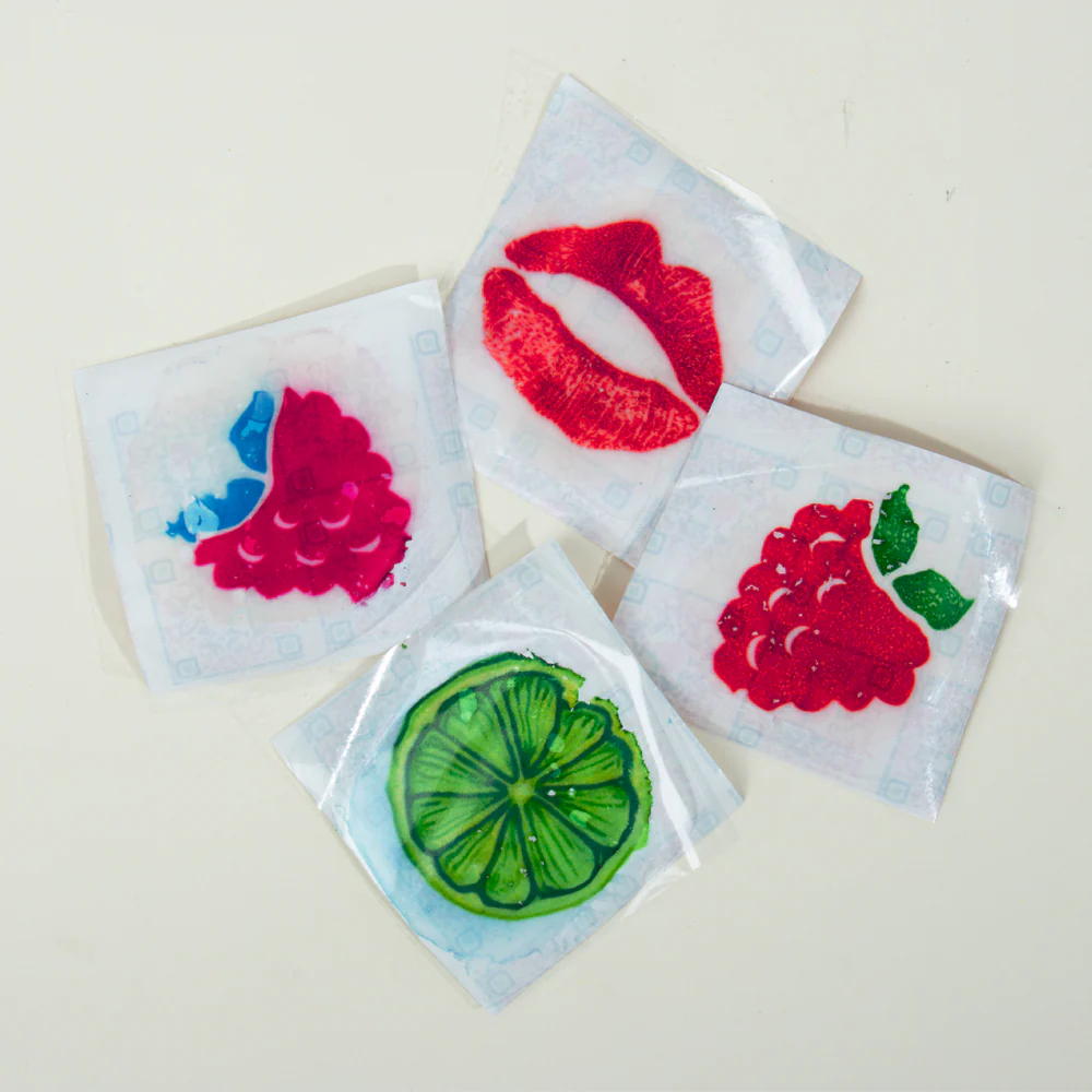 Tatouages à lécher La Fraise - Image 3