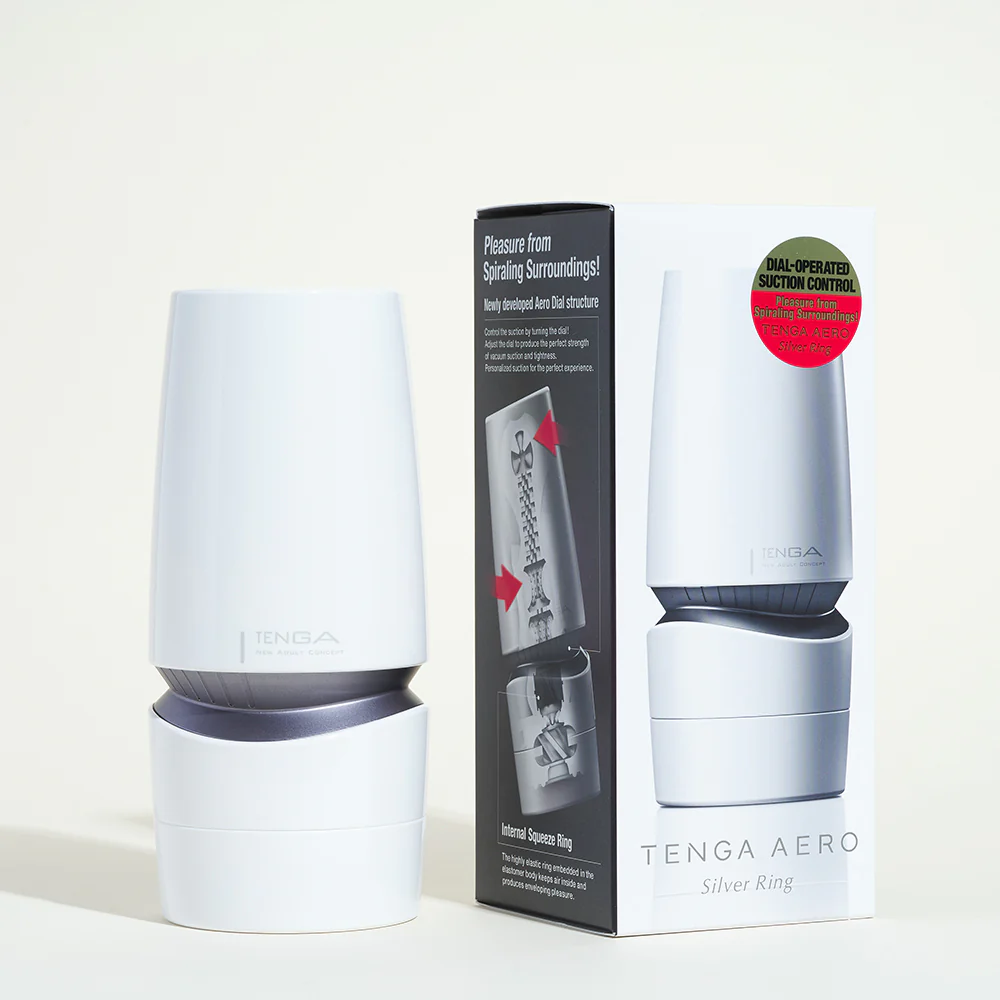 Tenga Aero Cobalt & Silver Ring - Image 10