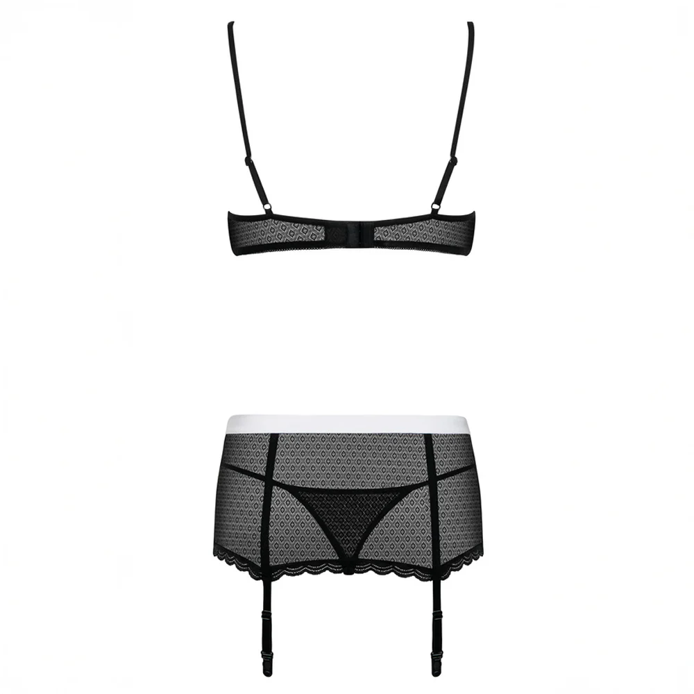 Tenue sexy de soubrette 5 pièces Obsessive - Image 5