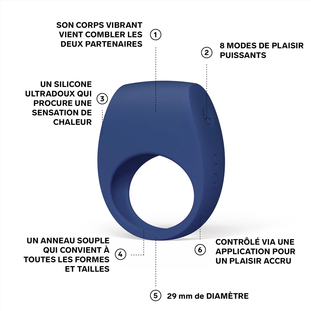 TOR 3 cockring vibrant de Lelo - Image 30