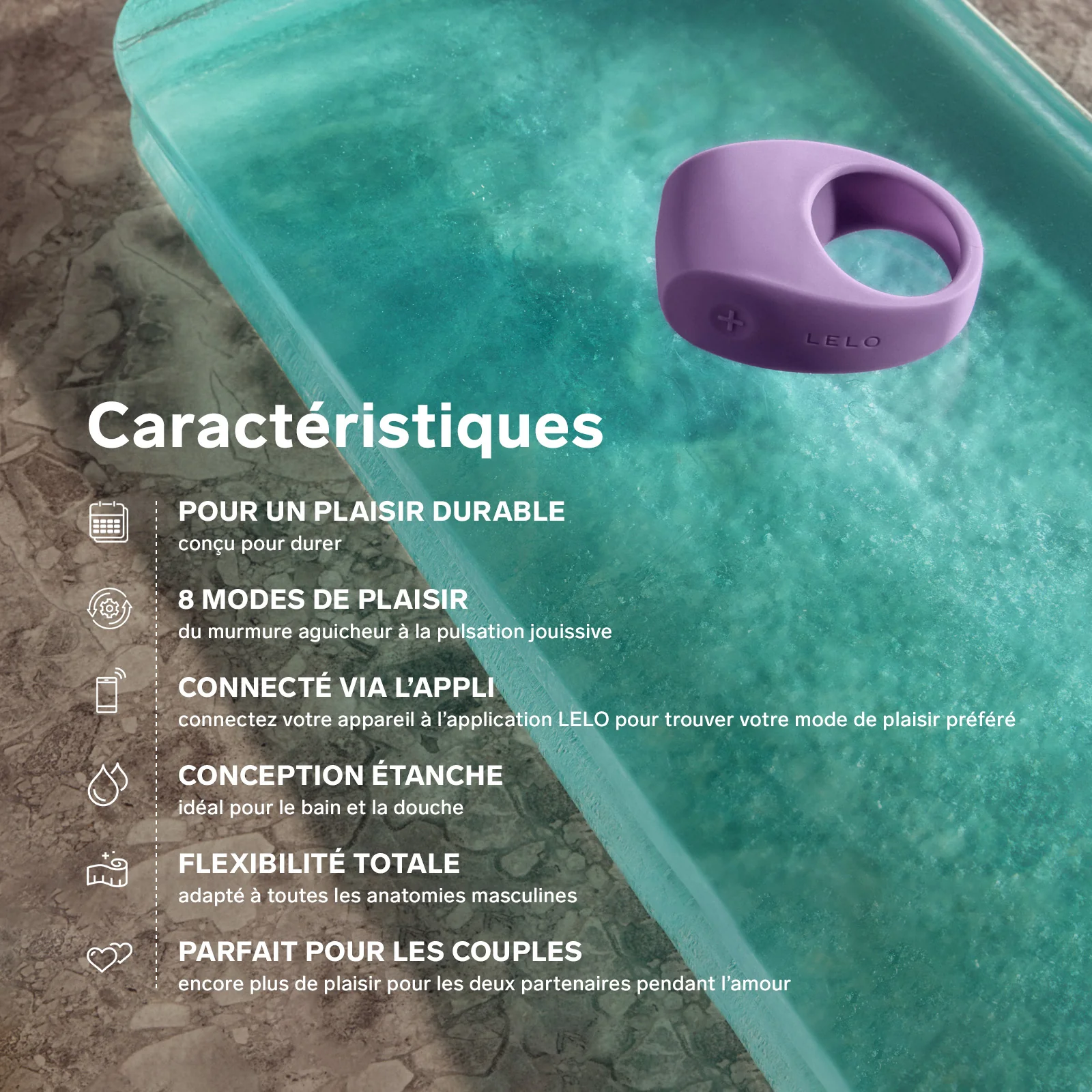 TOR 3 cockring vibrant de Lelo - Image 8