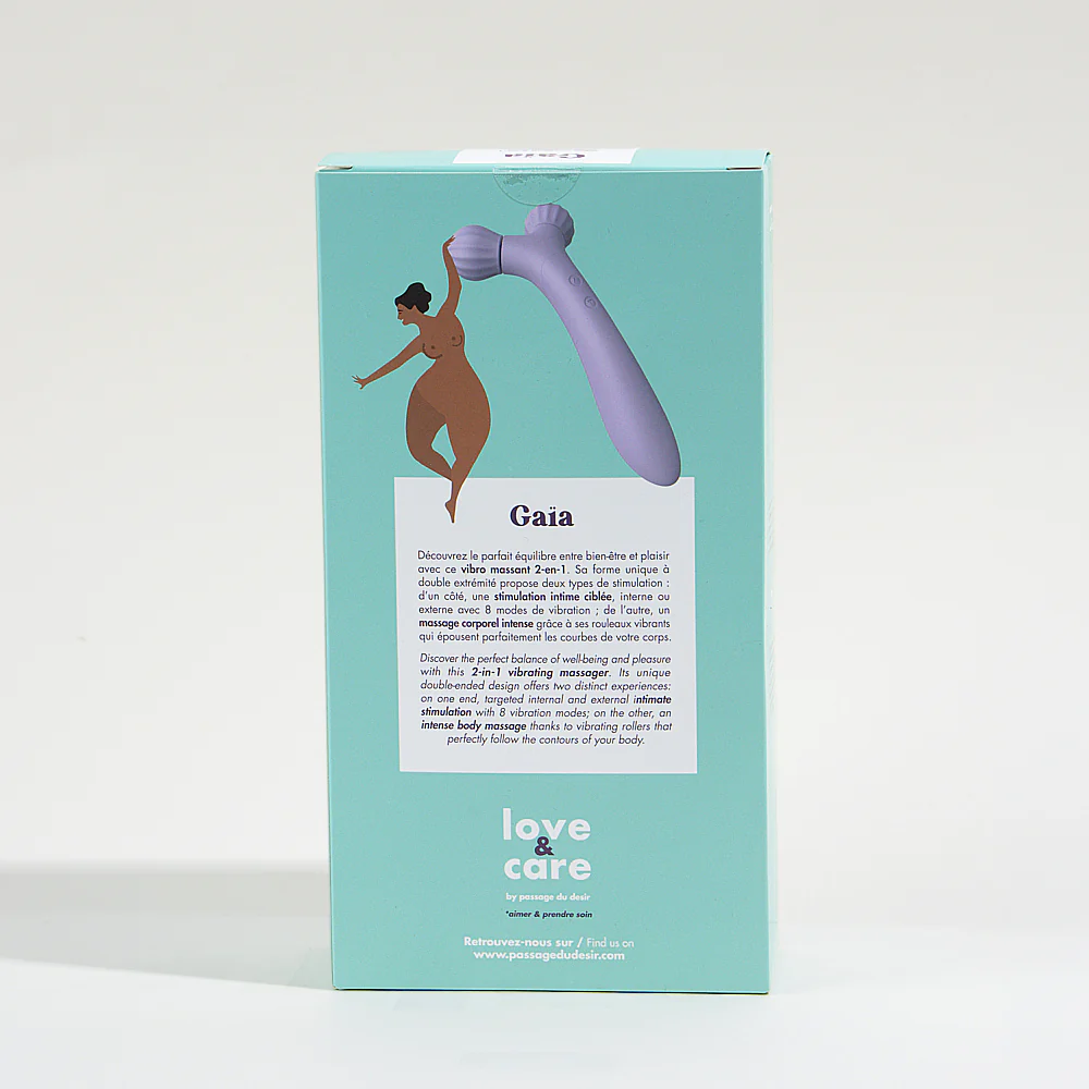 Vibro massant 2-en-1 Gaïa Love&Care - Image 6