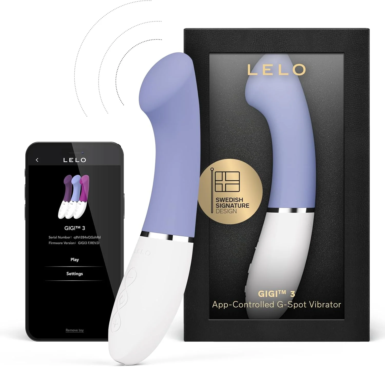 Vibro point G connecté Gigi 3 de Lelo