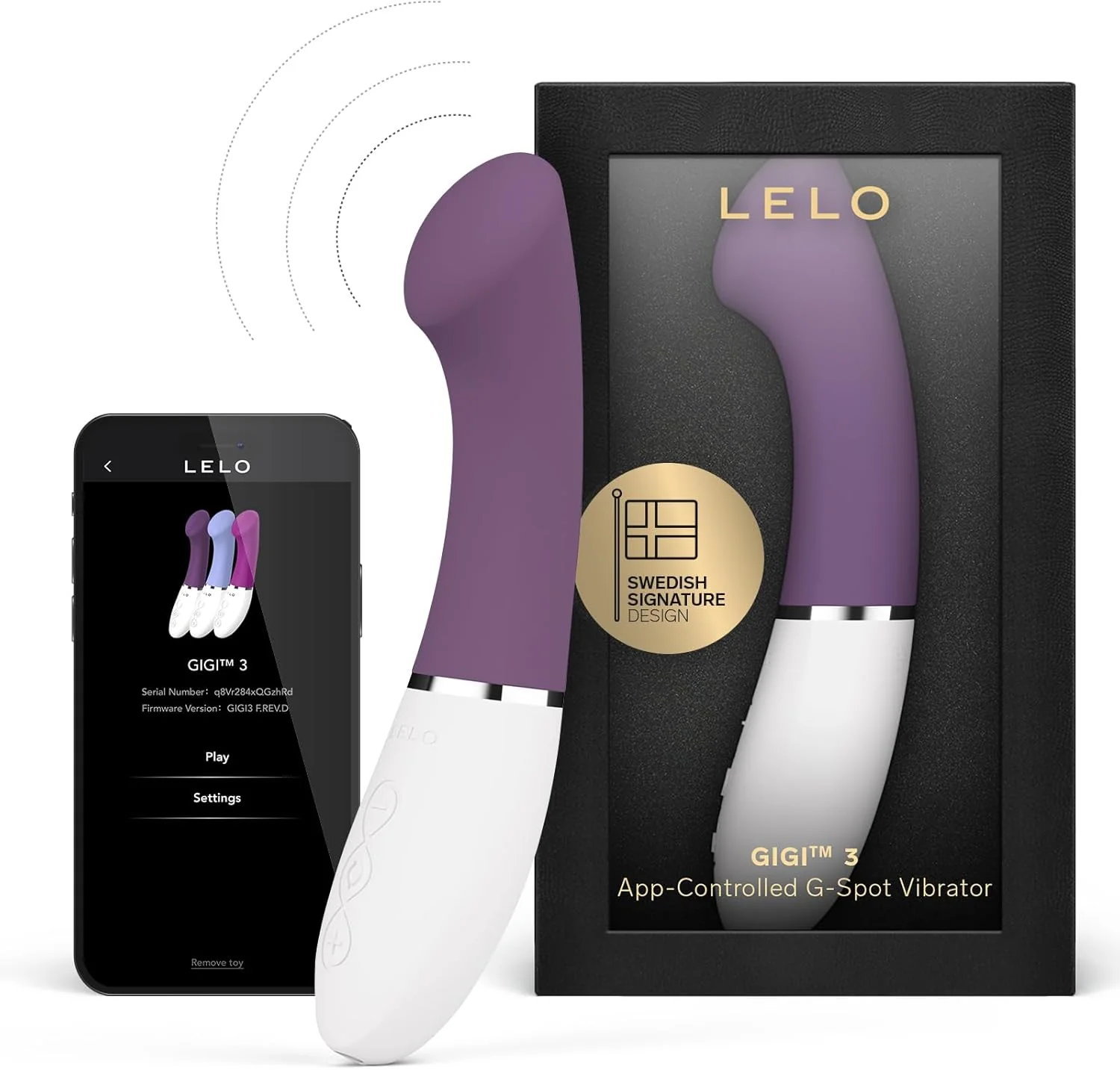 Vibro point G connecté Gigi 3 de Lelo - Image 8