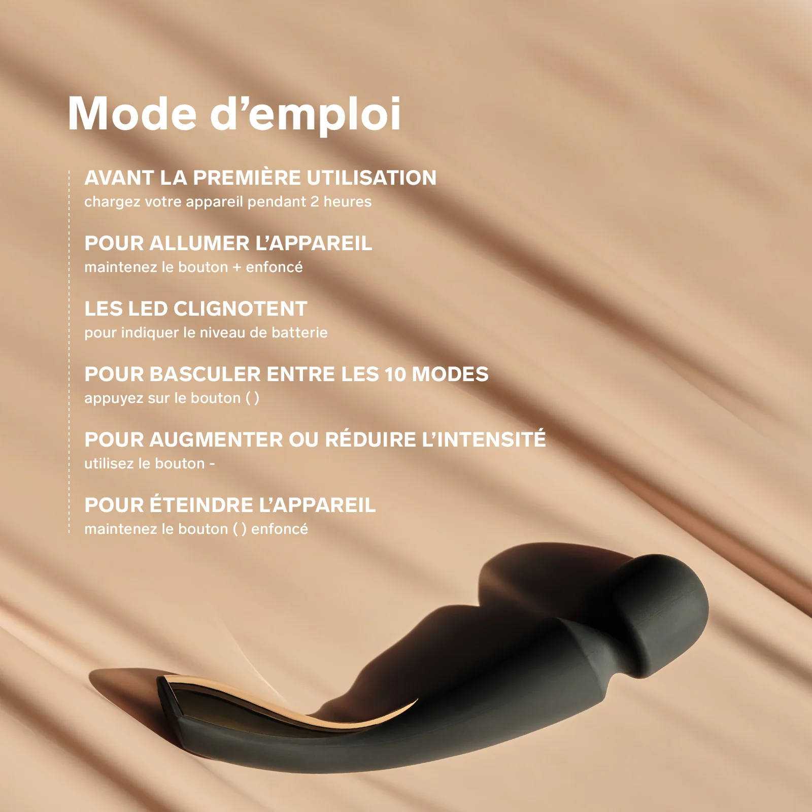 Vibromasseur Smart Wand 2 de Lelo - Image 36