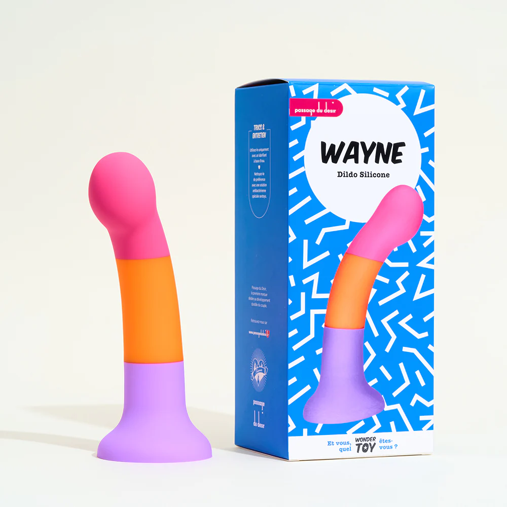 Dildo en silicone liquide Wayne